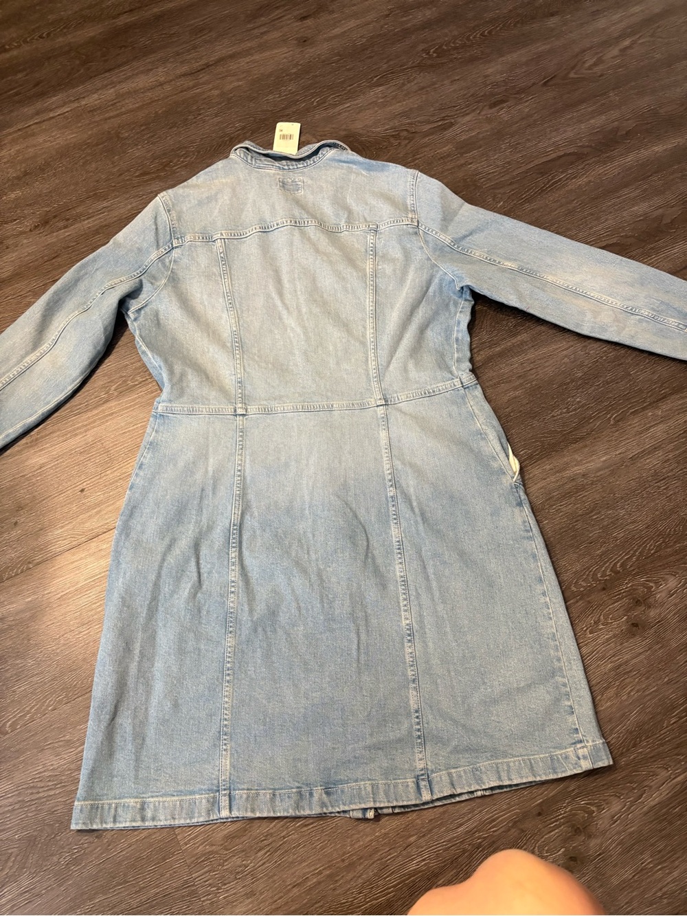 Levis Western Mini Dress size XL light wash - Picture 15 of 15